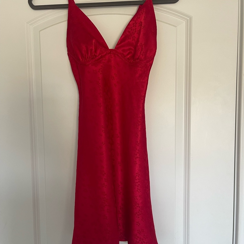 Hello Molly Red Mini Dress